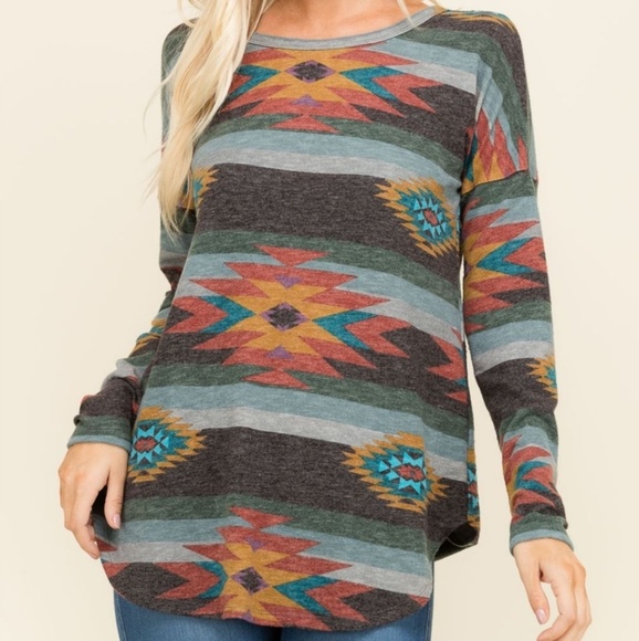 Aztec Hacci Top BRAND NEW - Picture 1 of 2